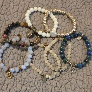 Elegant Beaded Bracelet Set